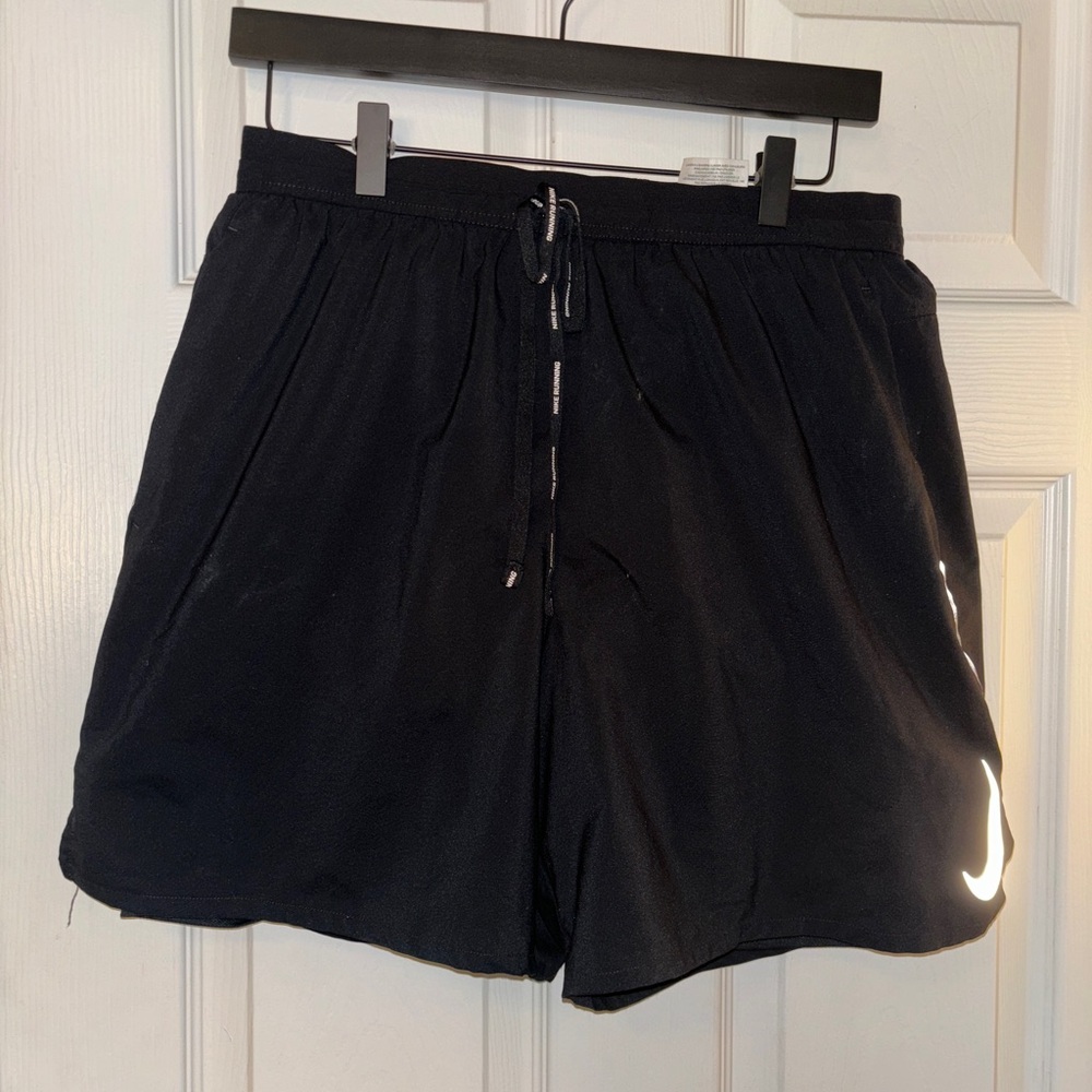 Nike Running Dri-Fit Black Lined Shorts XL